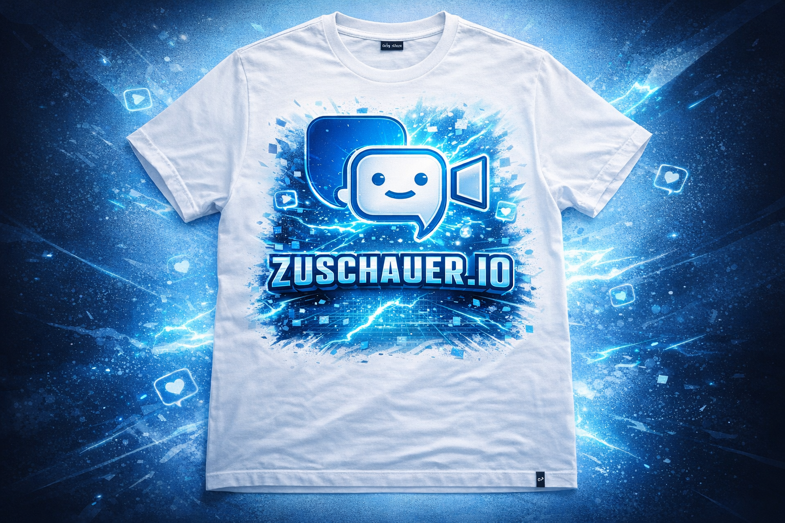 Electric Hoodie weiß